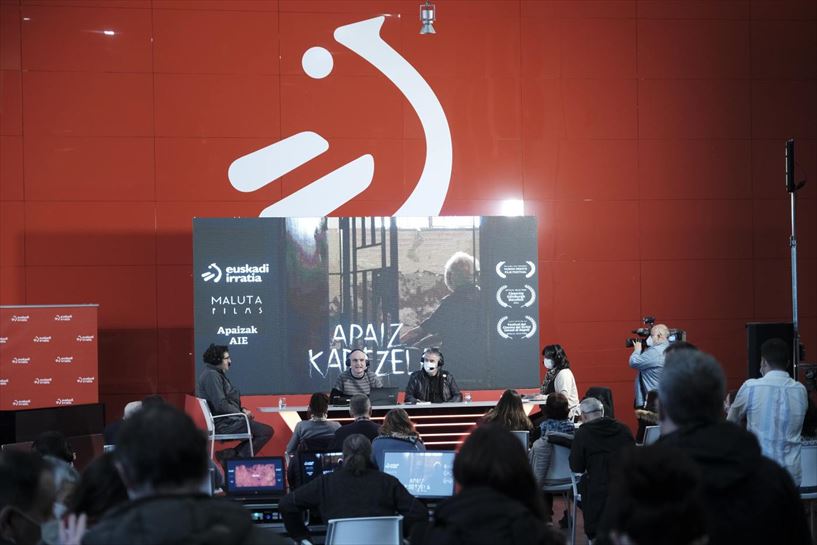 Apaiz Kartzela filmaren aurrestreinaldia