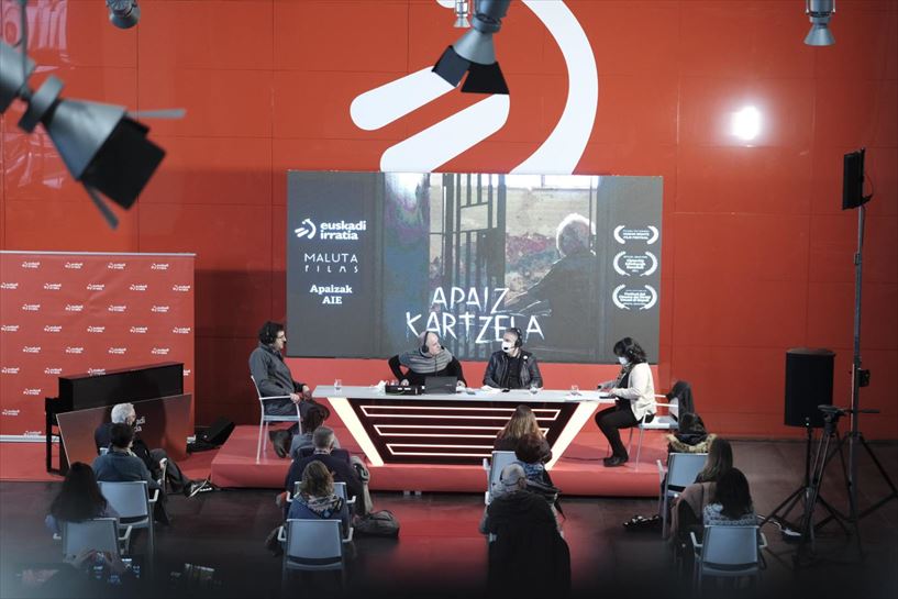 Apaiz Kartzela filmaren aurrestreinaldia