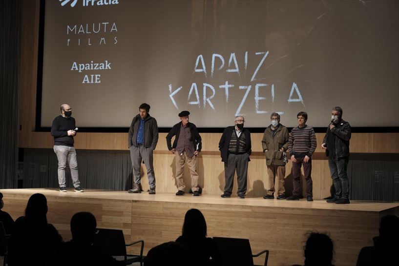 Apaiz Kartzela filmaren aurrestreinaldia