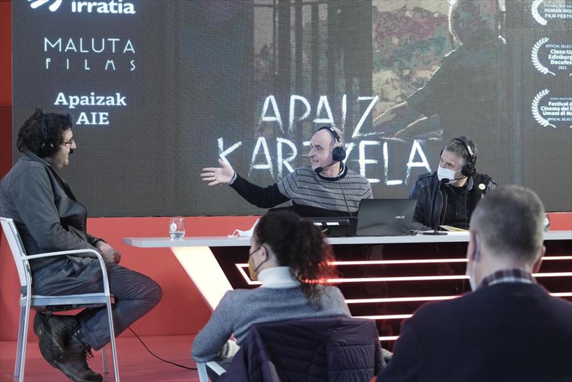 Apaiz Kartzela filmaren aurrestreinaldia