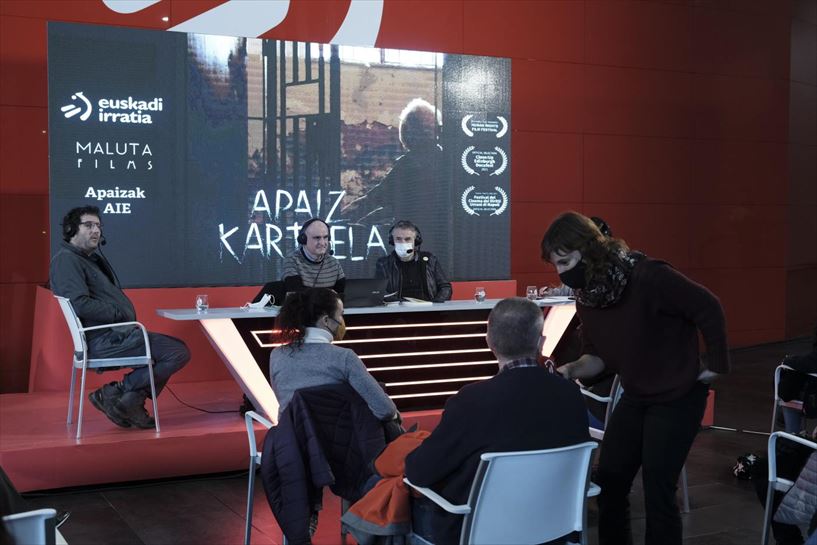 Apaiz Kartzela filmaren aurrestreinaldia