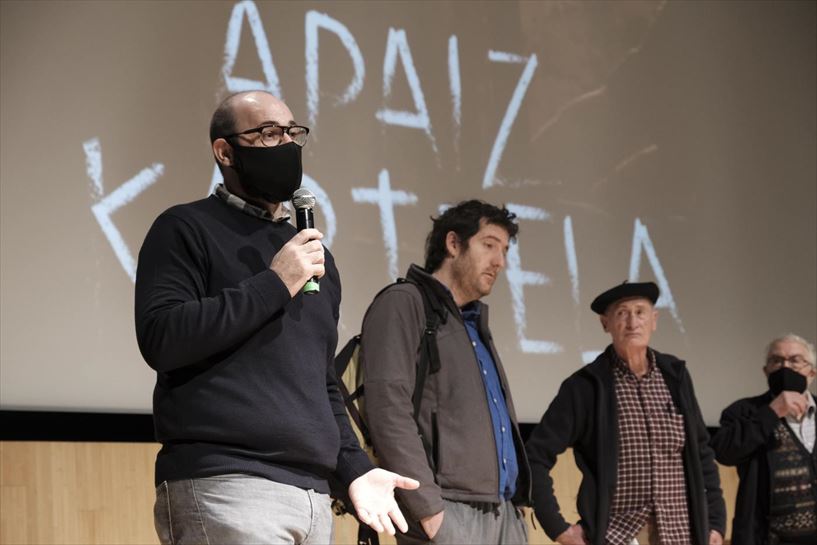 Apaiz Kartzela filmaren aurrestreinaldia