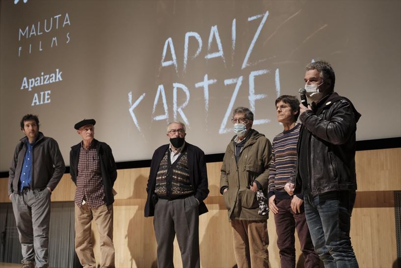 Apaiz Kartzela filmaren aurrestreinaldia