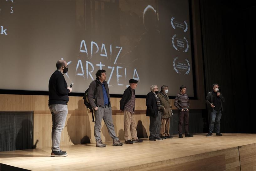 Apaiz Kartzela filmaren aurrestreinaldia