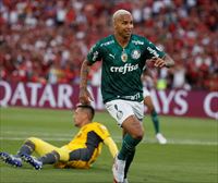 Deyversonek, Alaveseko jokalari ohiak, Palmeirasi Libertadores Kopa eman dion gola sartu du