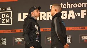 Kerman Lejarraga, preparado para defender el título europeo del superwélter ante Flatley