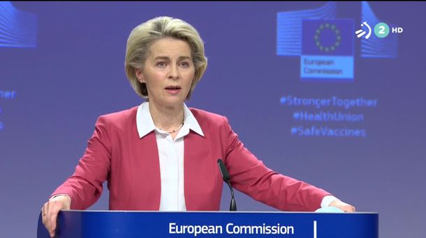 Von der Leyen. Imagen: EITB Media