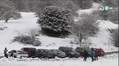 El interior de Euskal Herria está en aviso amarillo por nieve