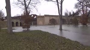 La lluvia persistente mantendrá a Álava en alerta naranja hasta mañana por la tarde