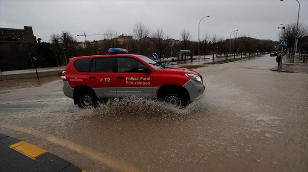 Pamplona, hoy. Foto: EFE.