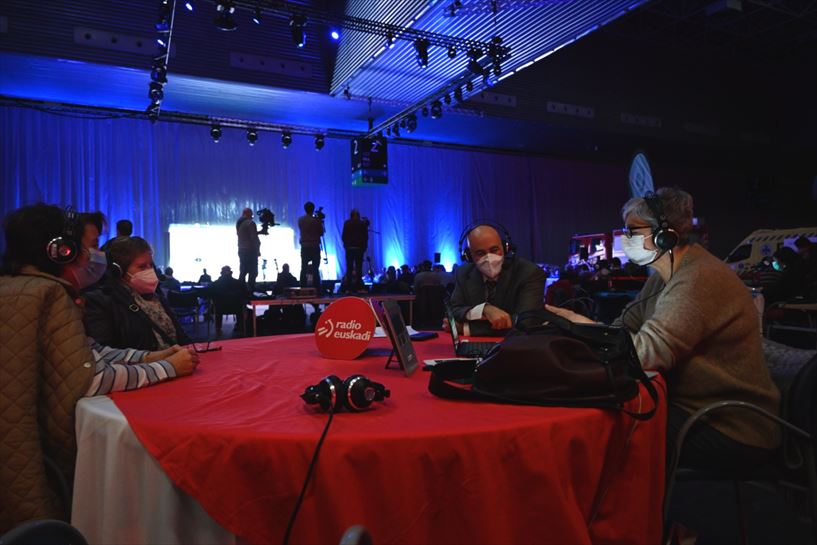 betiON cumple 10 años y 'MQP' ha estado en la gala de celebración. (Foto: Radio Euskadi)