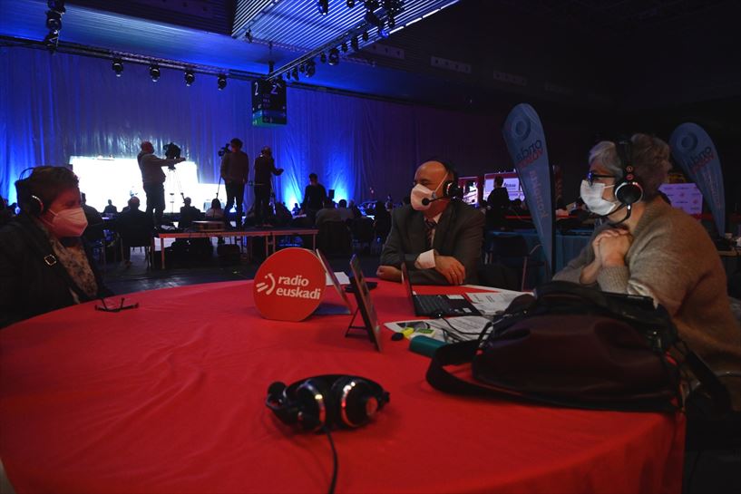 betiON cumple 10 años y 'MQP' ha estado en la gala de celebración. (Foto: Radio Euskadi)