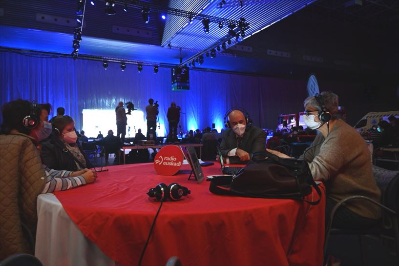 betiON cumple 10 años y 'MQP' ha estado en la gala de celebración. (Foto: Radio Euskadi)