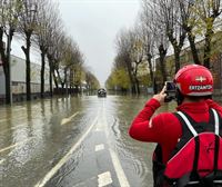 Seguimento de las inundaciones de Vitoria-Gasteiz y Álava