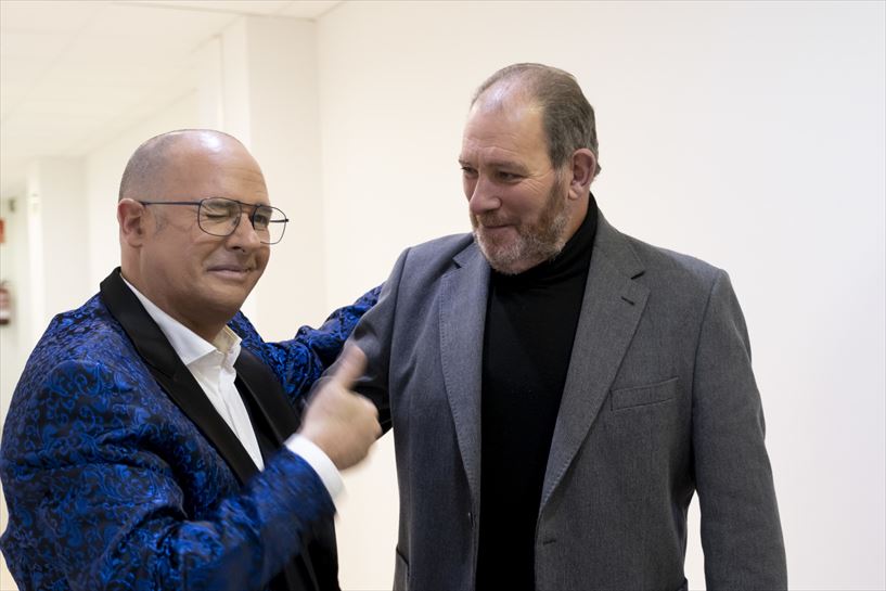 Klaudio Landa eta Iñaki Perurena