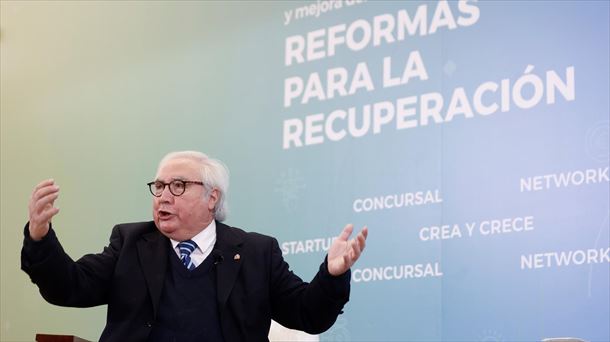 Manuel Castells, Unibertsitate ministroa. Argazkia: EFE