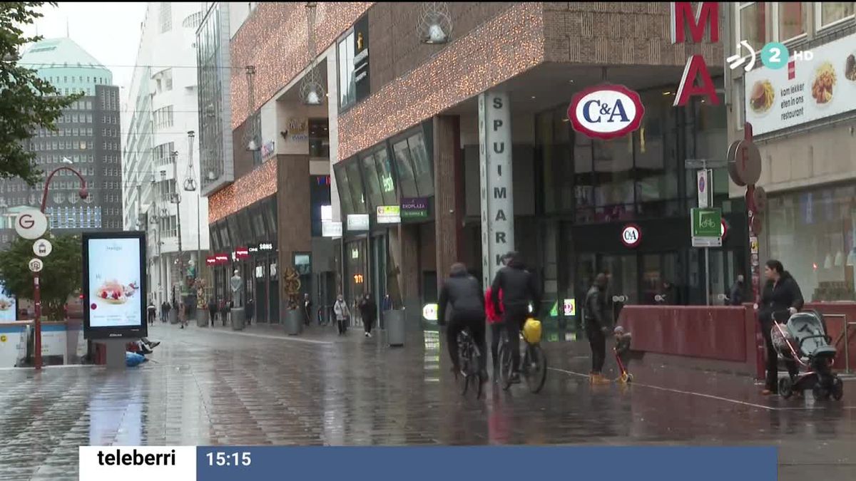 Una calle de Rotterdam. Imagen obtenida de un vídeo de EITB Media.
