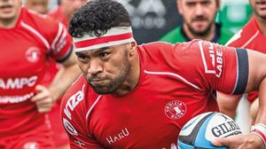 Homenaje al jugador de rugby del Ordizia Kawa Leauma, esta semana en el programa Helmuga