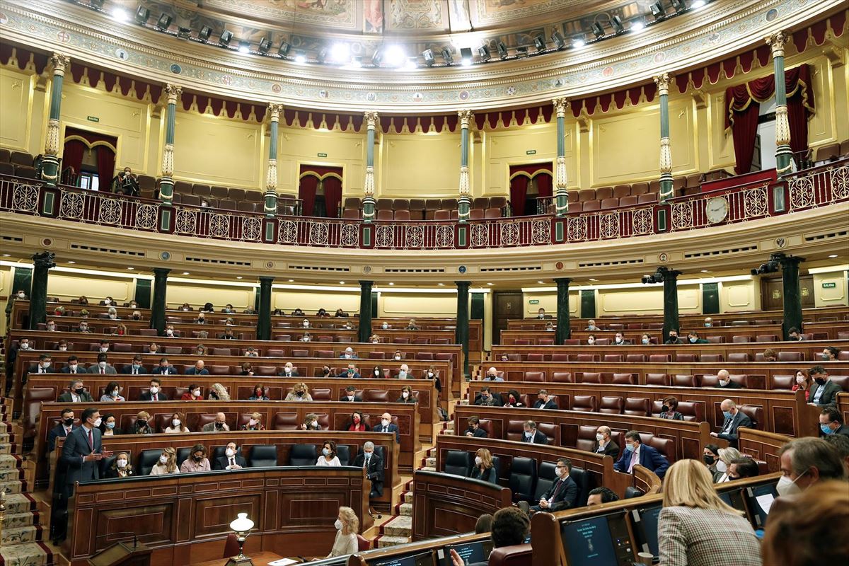 Congreso de los Diputados. Imagen: EFE