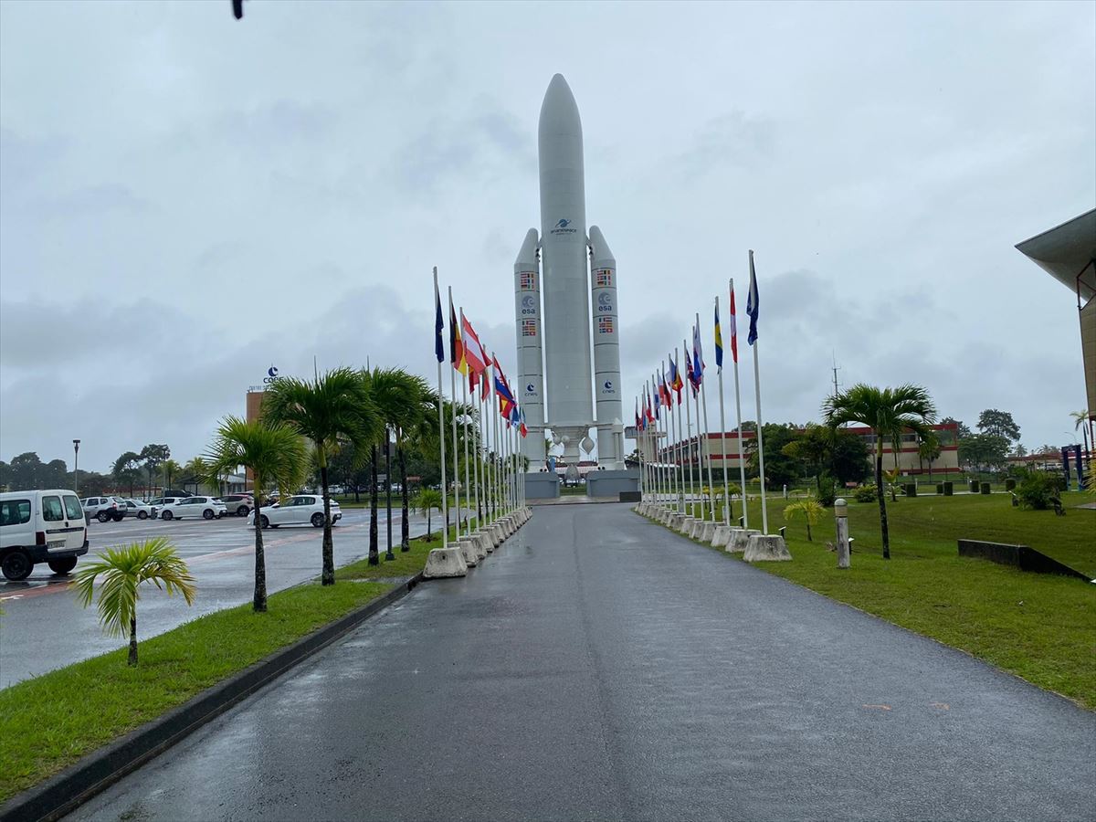 Puerto Espacial Europeo en la Guayana francesa. Foto: Olatz Arrieta