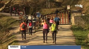 Una vuelta por el monte o un baño en La Concha, el plan de muchos para el primer día del año