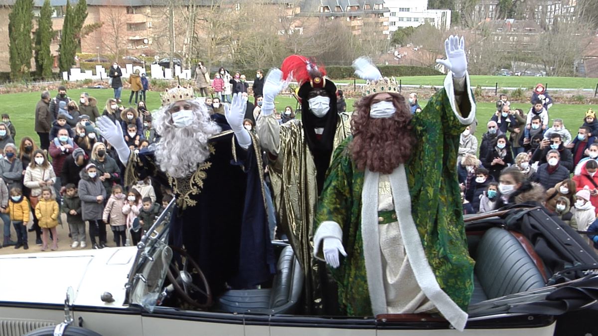 Los Reyes Magos en San Sebastián.