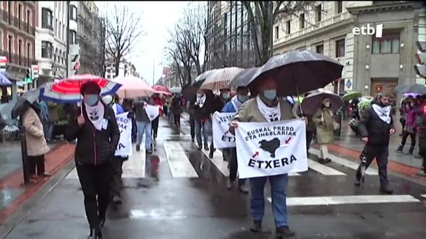 Una manifestación de Sare