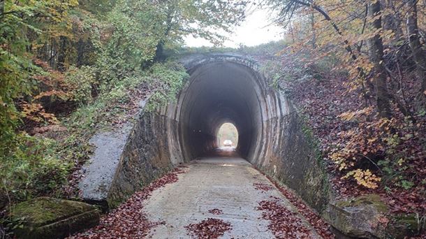 Nueva intervención artística en los túneles del 'trenico'