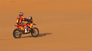 Mattias Ekström y Sam Sunderland se imponen en la 8ª etapa