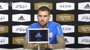 I. Martínez: ''Es maravilloso no ser favorito, el primer objetivo es ganar al Atlético para jugar la final''