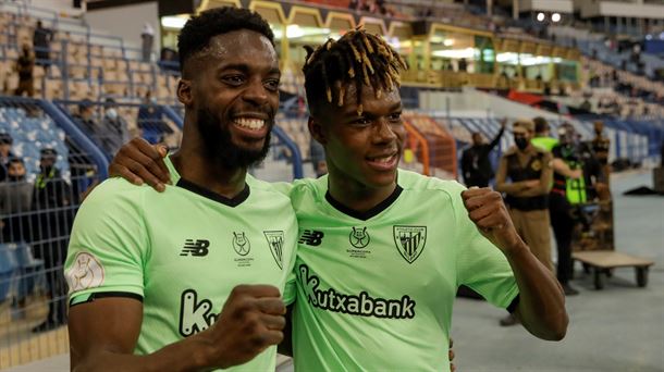 Iñaki Williams eta Nico Williams anaiak