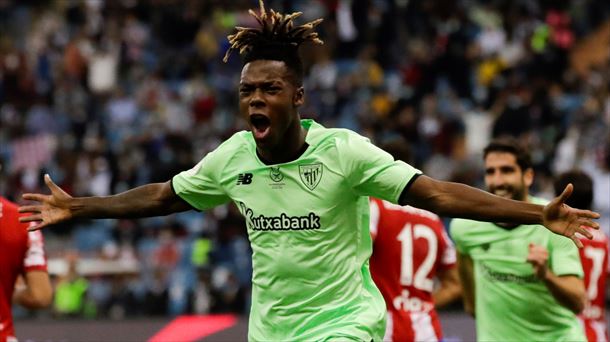 Nico Williams pozarren bere golarekin