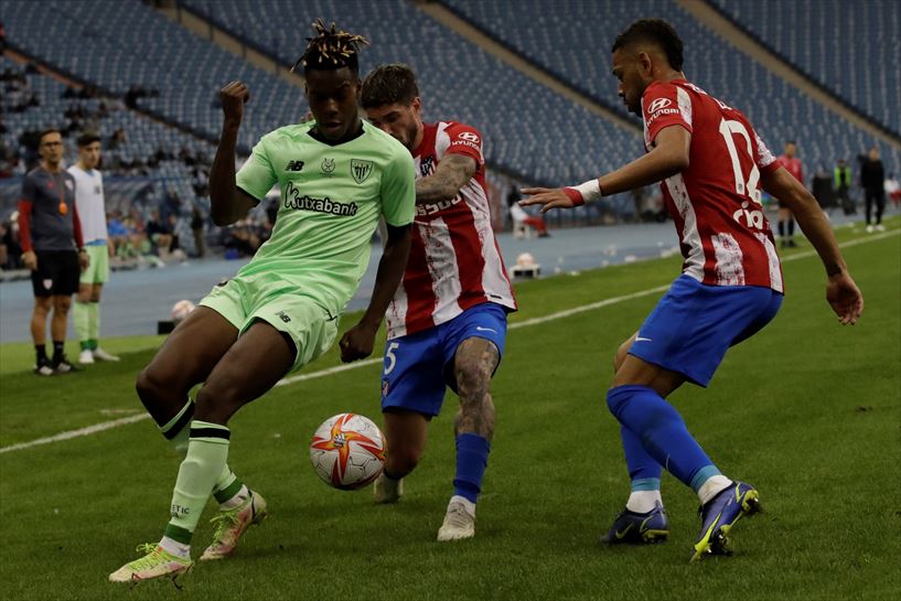 Nico Williams, finalerdietako jokalari nabarmenetakoa