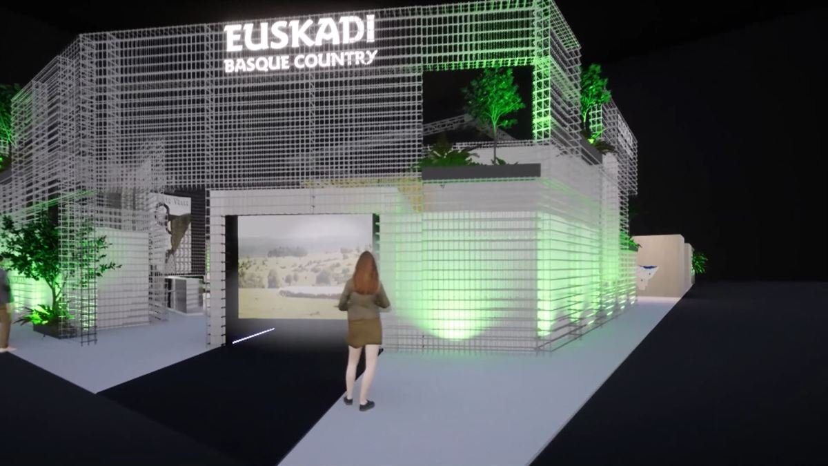 Stand de Euskadi en Fitur. Imagen: EITB Media