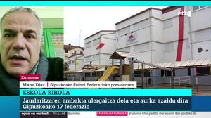 Manu Diaz: Eskola kirola bertan behera uztea kaltegarria da haurrentzat