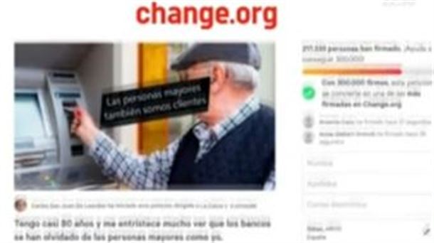 Imagen de la petición de Carlos San Juan en change.org