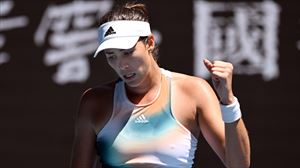 Muguruza se estrena con victoria en el Open de Australia 