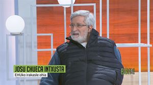 Josu Chueca: ''Ikurrina euskaldun guztion bandera da, gaztetatik maite izan dudana''