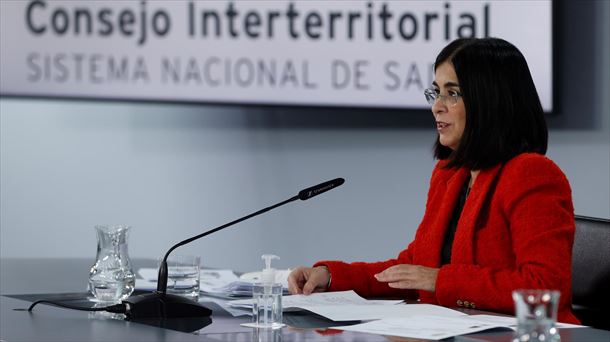 La ministra de Sanidad, Carolina Darias. Foto: EFE