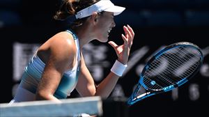 Garbiñe Muguruza dice adiós al Abierto de Australia tras perder en segunda ronda ante Alize Cornet