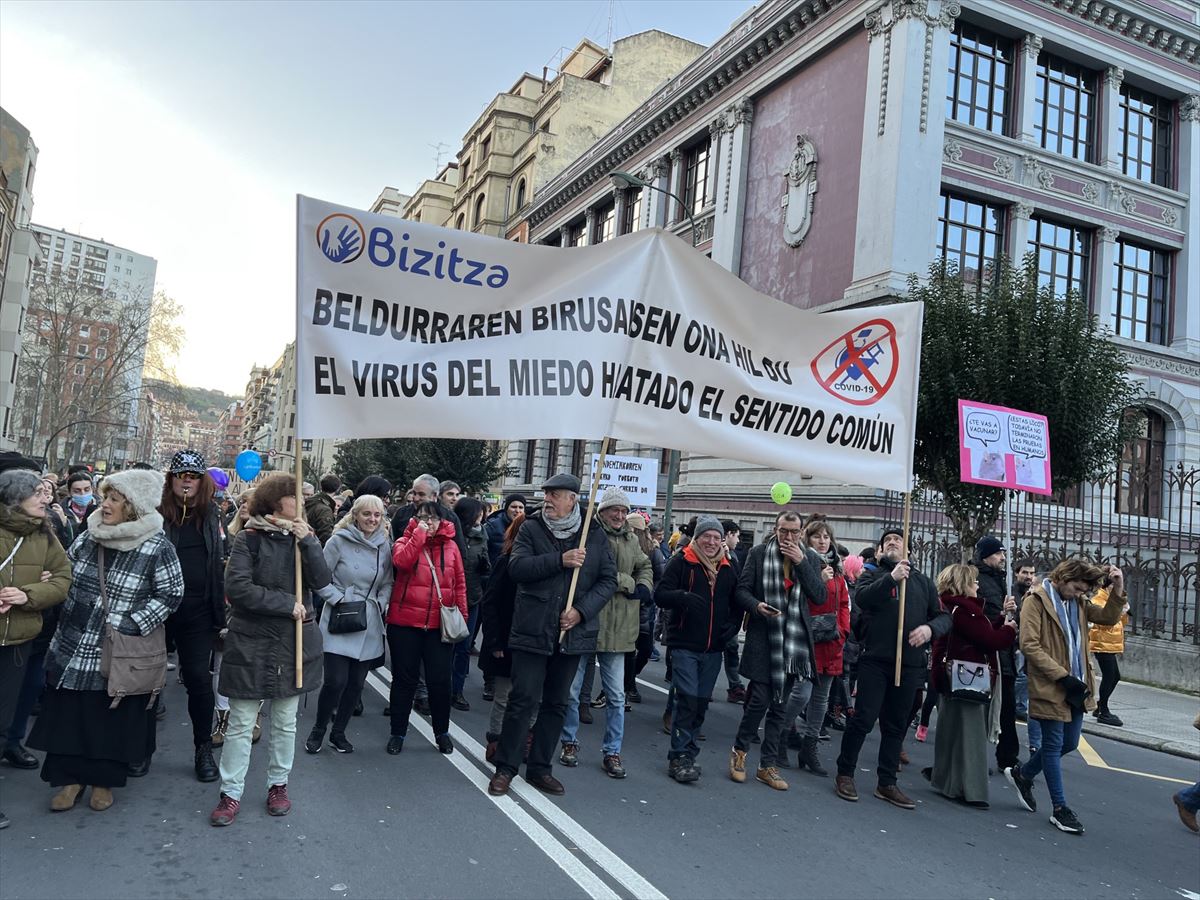 Bizitzaren manifestazioa, Bilbon. Argazkia: Bizitza Plataforma