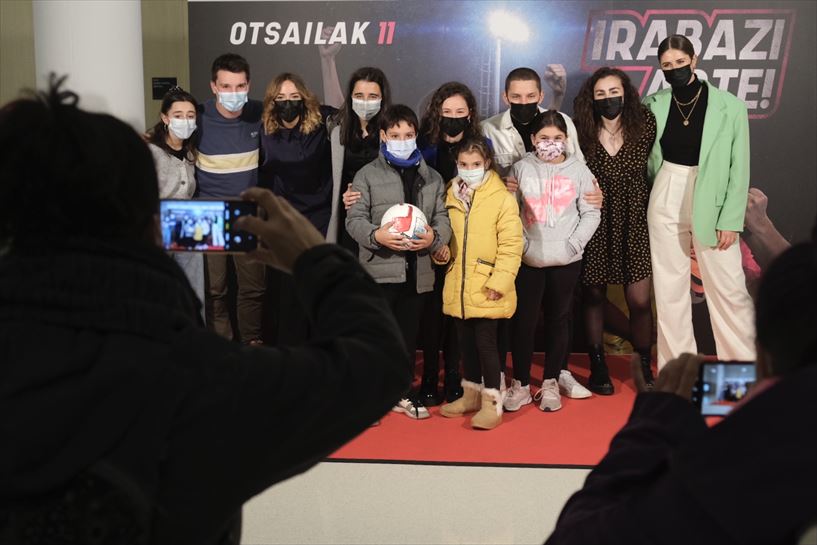 Preestreno de ''Irabazi arte'' en Vitoria-Gasteiz. (EITB Media)