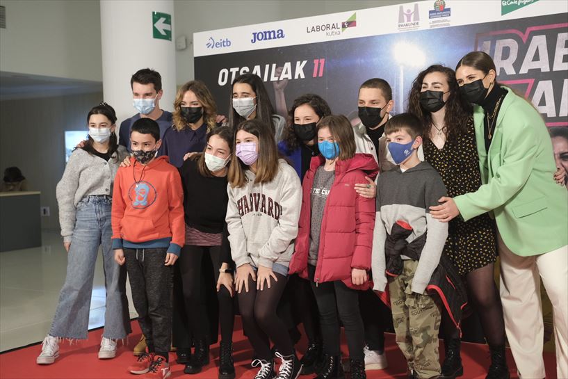 Preestreno de ''Irabazi arte'' en Vitoria-Gasteiz. (EITB Media)