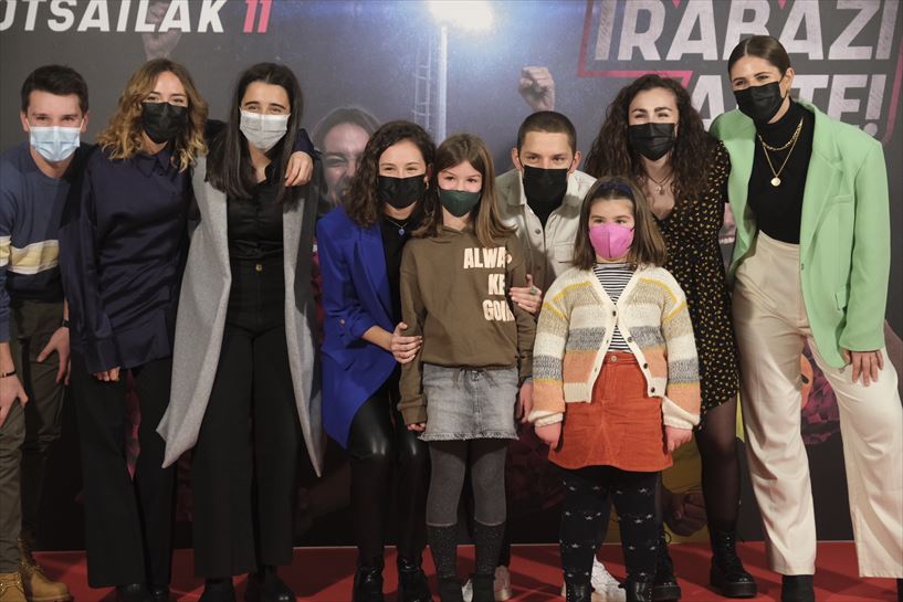 Preestreno de ''Irabazi arte'' en Vitoria-Gasteiz. (EITB Media)