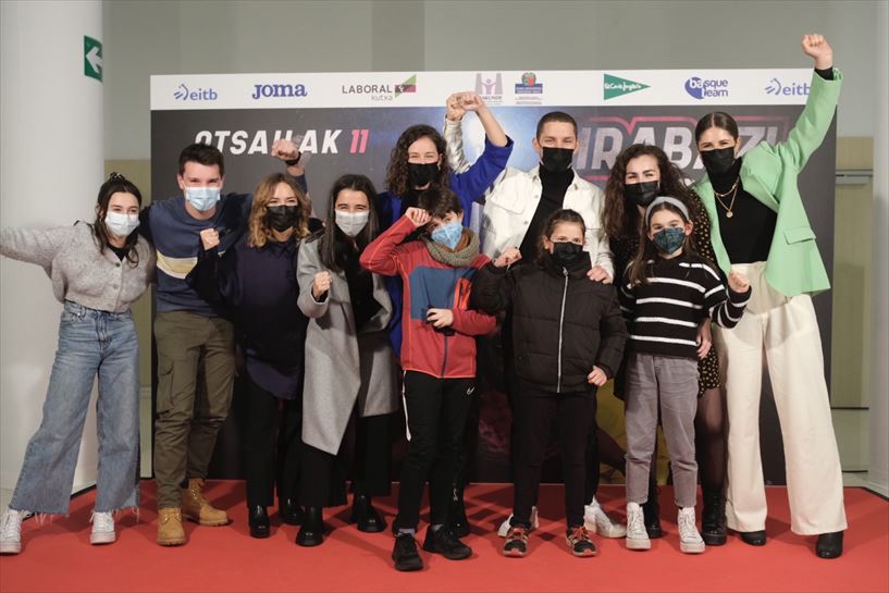 Preestreno de ''Irabazi arte'' en Vitoria-Gasteiz. (EITB Media)