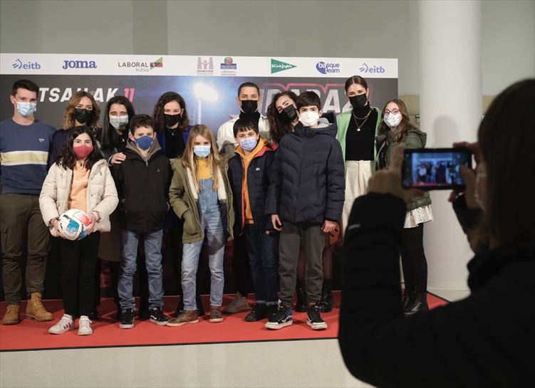 Preestreno de ''Irabazi arte'' en Vitoria-Gasteiz. (EITB Media)