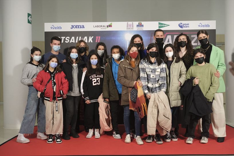 Preestreno de ''Irabazi arte'' en Vitoria-Gasteiz. (EITB Media)