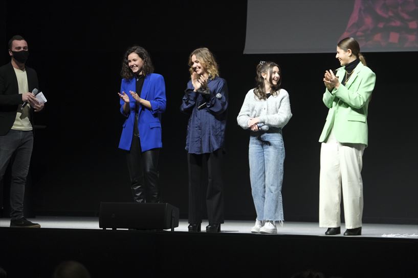 Preestreno de ''Irabazi arte'' en Vitoria-Gasteiz. (EITB Media)