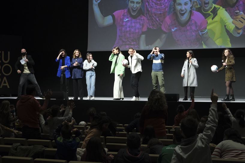Preestreno de ''Irabazi arte'' en Vitoria-Gasteiz. (EITB Media)