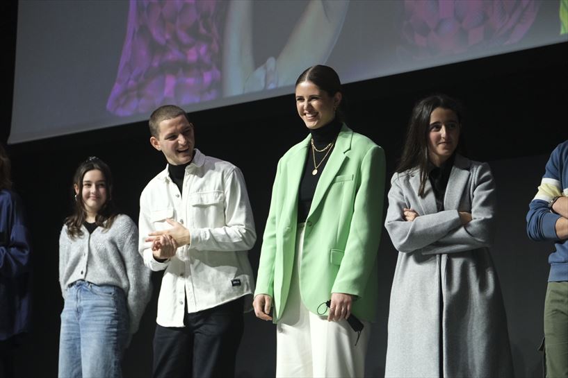 Preestreno de ''Irabazi arte'' en Vitoria-Gasteiz. (EITB Media)